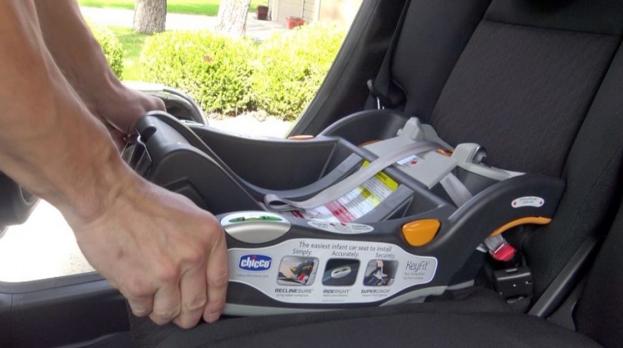 How To Install Infant Car Seat with Chicco KeyFit 30 with Everyman